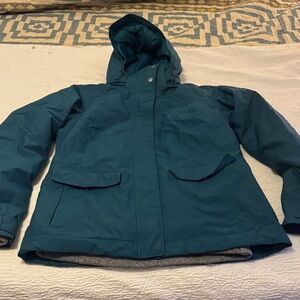 Columbia Gray and Teal Jacket